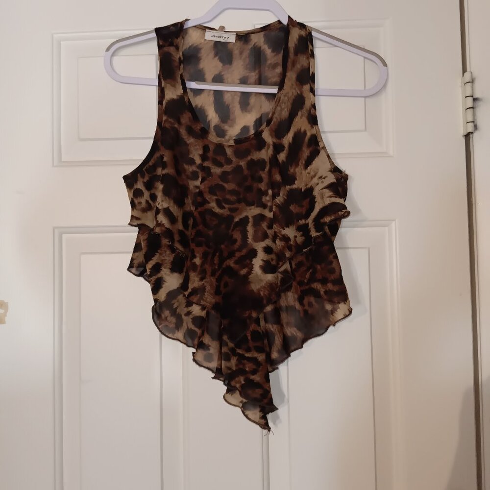 Cheetah Print Shirt
